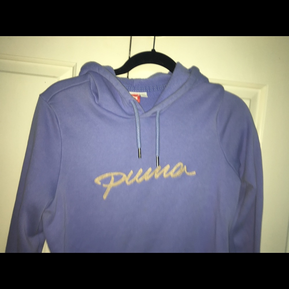 Blue Puma Hoodie